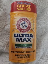 Arm & Hammer Ultra Max Solid Antiperspirant Deodorant
