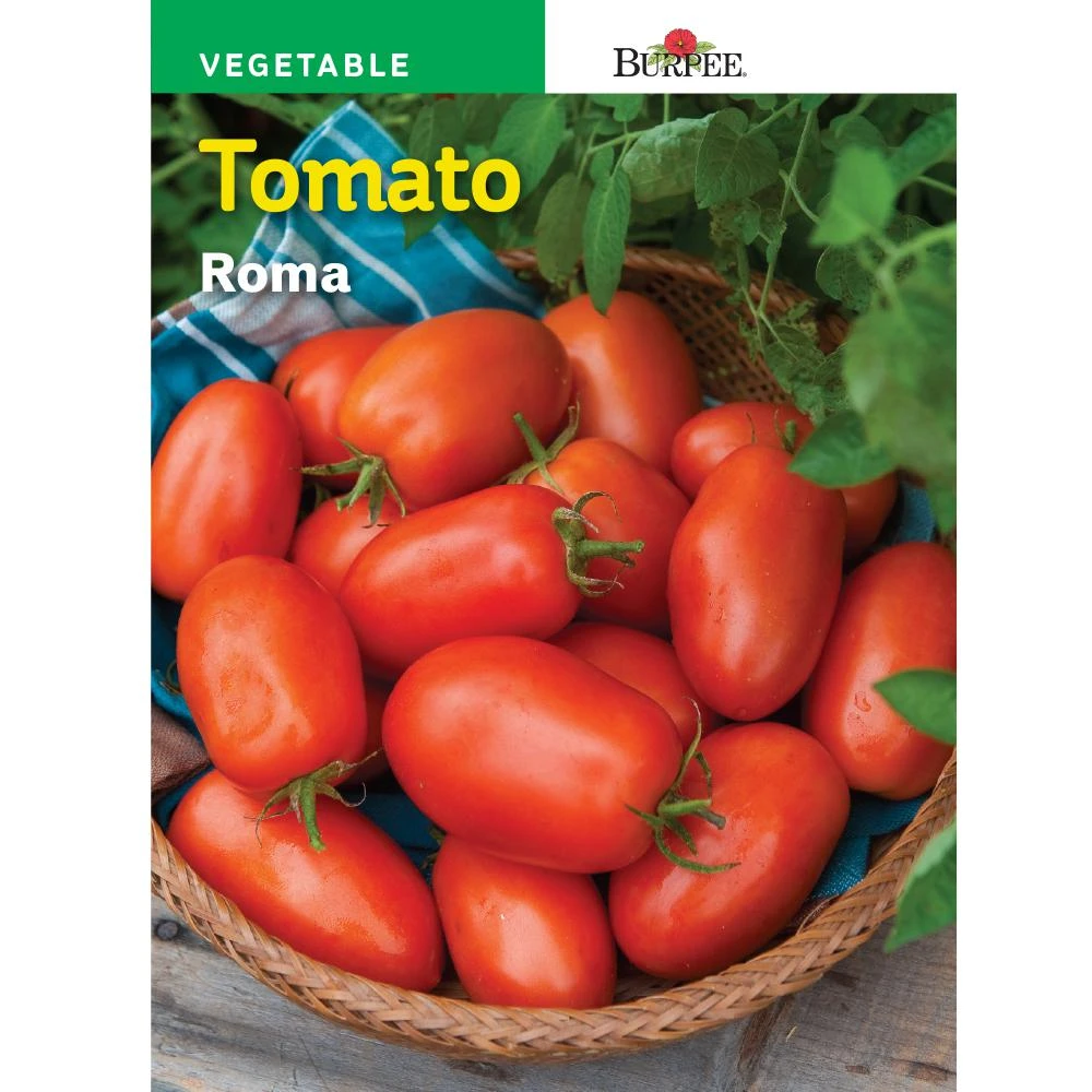 Burpee-Tomato, Roma Seed Packet