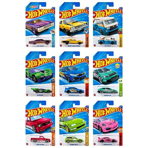 Hot Wheels Basic Die-Cast Vehicles Assortment