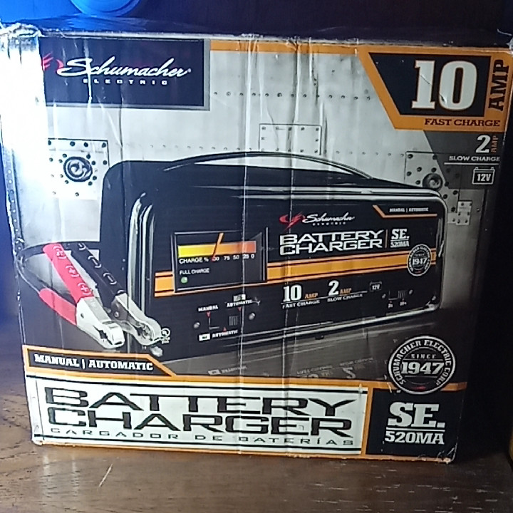Schumacher 10/2 Fully Automatic Dual-Rate Battery Charger